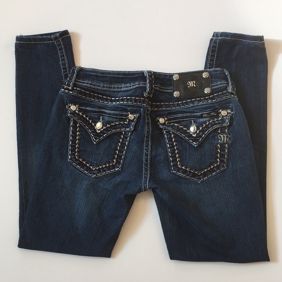 what size is a 27 waist in miss me jeans